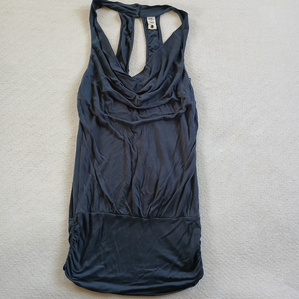 LAST CHANCE! free people ♡ dress ruched sides black y2k vintage large boho